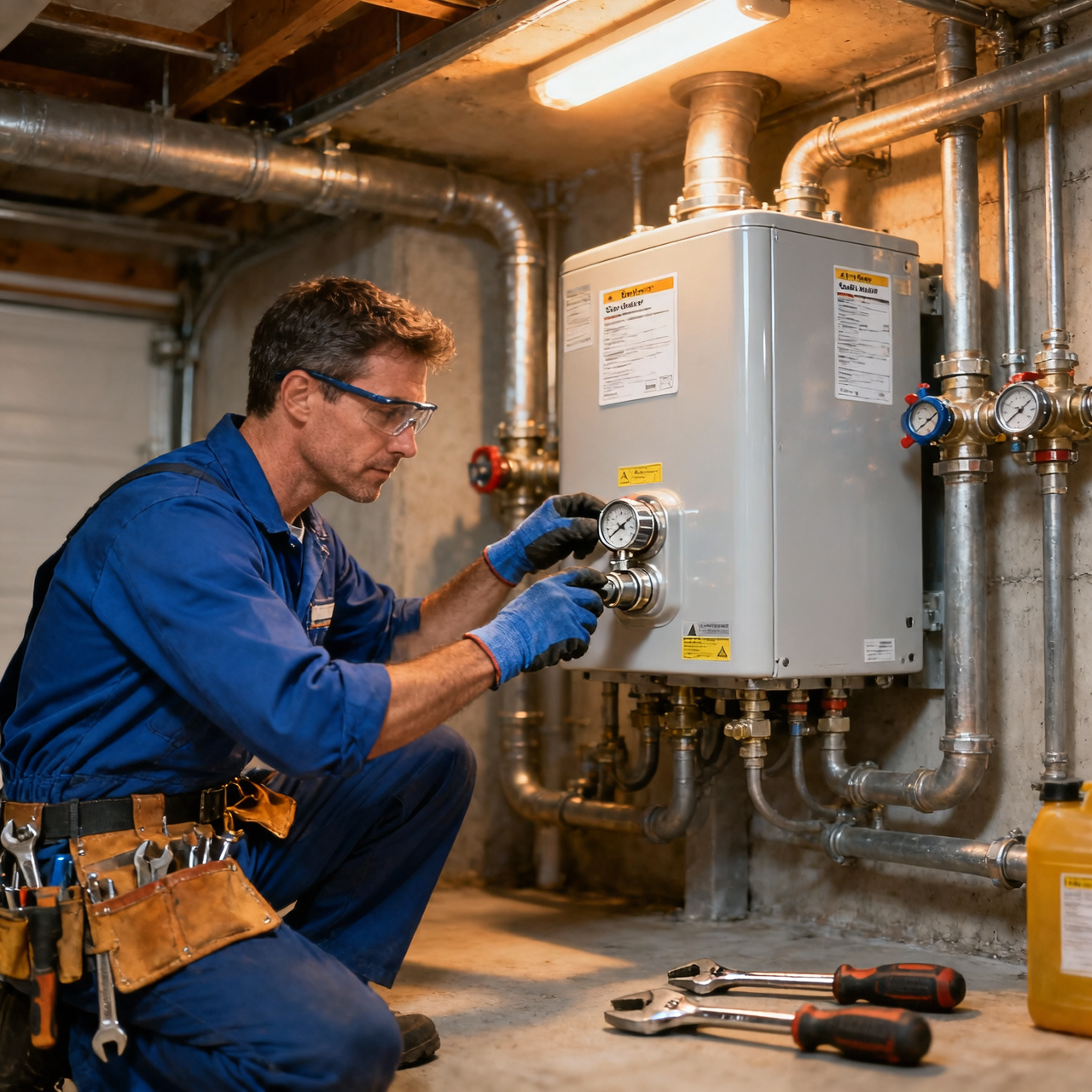 Entretien chaudière gaz